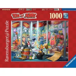 Ravensburger Puslespill 1000 Brikker - Tom & Jerry Hall Of Fame