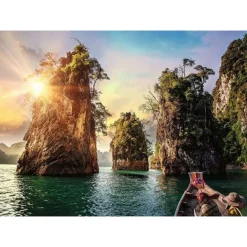 Ravensburger Puslespill 1000 Brikker - The Rocks in Cheow, Thailand