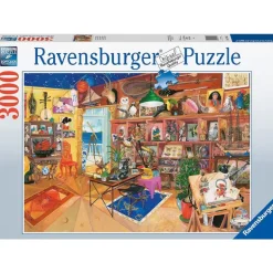 Ravensburger Puslespill 3000 Brikker - Den Nysjerrige Samlingen
