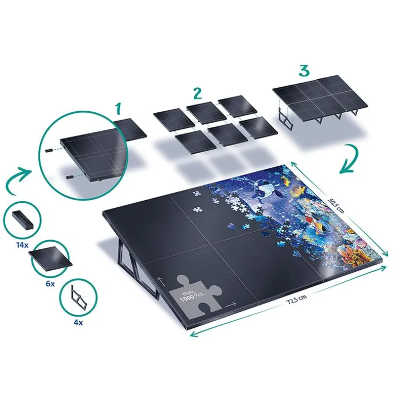 Ravensburger Puslespill Tilbehør - Puslebrett opptil 1000 brikker