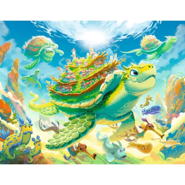 Ravensburger Puslespill 200XXL Brikker - Magisk undervannsverden