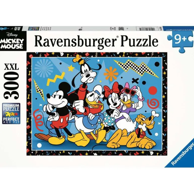 Ravensburger Puslespill 300XXL Brikker - Mikke Mus og Venne