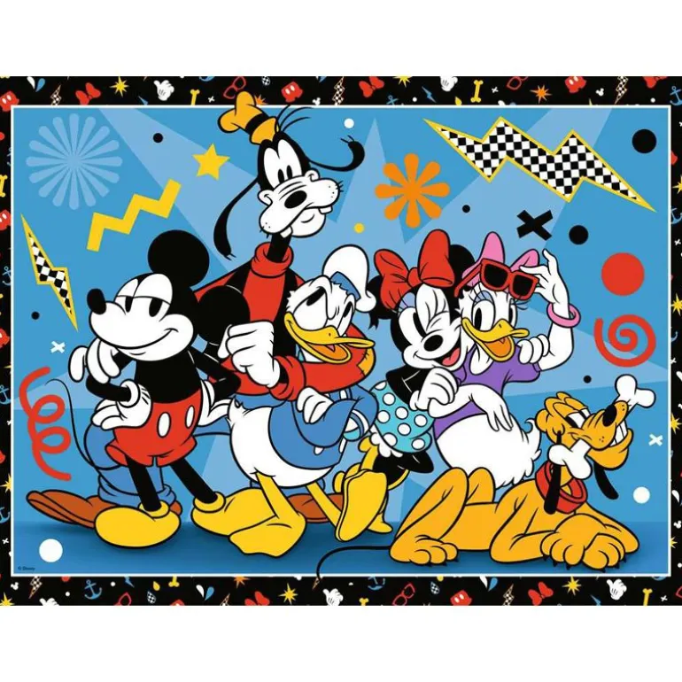 Ravensburger Puslespill 300XXL Brikker - Mikke Mus og Venne