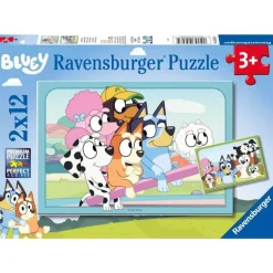 Ravensburger Puslespill 2x12 Brikker - Bluey