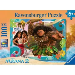 Ravensburger Puslespill 100XXL Brikker - Disney Vaiana 2