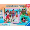 Ravensburger Puslespill 3x49 Brikker - Disney Vaiana 2