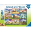 Ravensburger Puslespill 200XXL Brikker - Verdens Monumenter