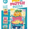 Ravensburger Puslespill 3x24 Brikker - Mix & Match: Monster