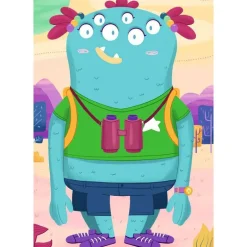 Ravensburger Puslespill 3x24 Brikker - Mix & Match: Monster