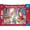 Ravensburger Puslespill 100XXL Brikker - Jul i skogen