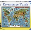 Ravensburger Puslespill 300XXL Brikker - Dyrenes Verdenskart