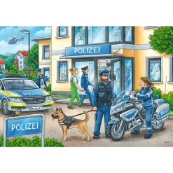 Ravensburger Puslespill 2x24 Brikker - Politi
