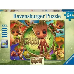 Ravensburger Puslespill 100XXL Brikker - Marvel Groot