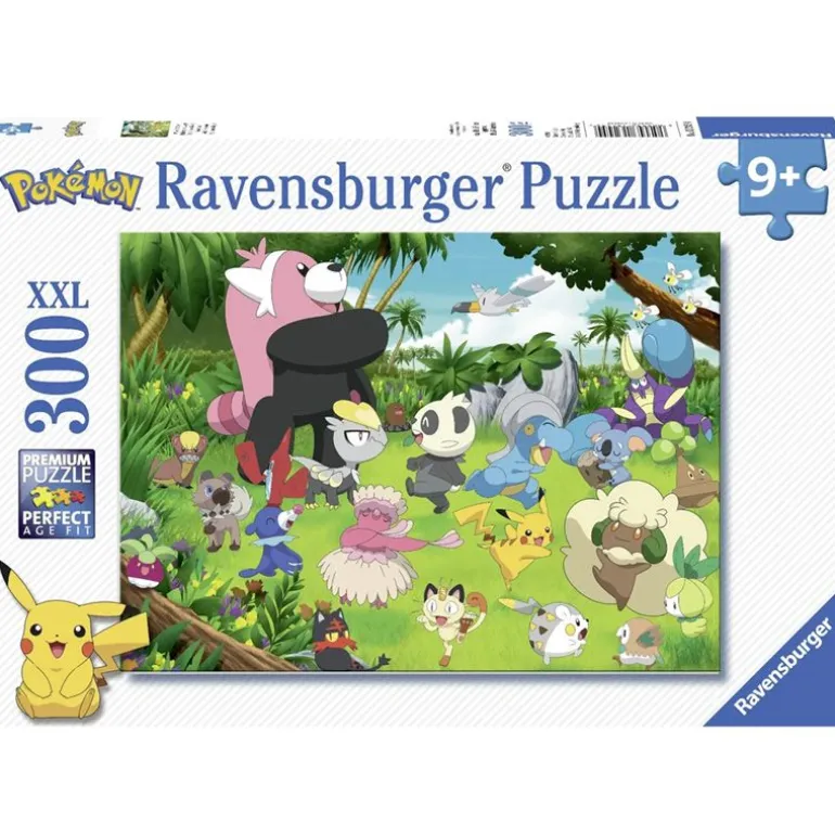 Ravensburger Puslespill 300XXL Brikker - Wild Pokémon