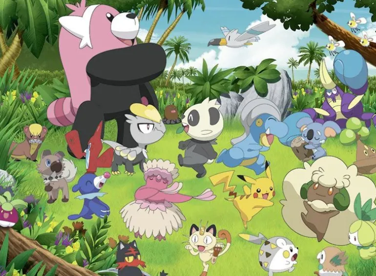 Ravensburger Puslespill 300XXL Brikker - Wild Pokémon