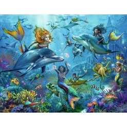 Ravensburger Puslespill 100XXL Brikker - Eventyr Under Vann