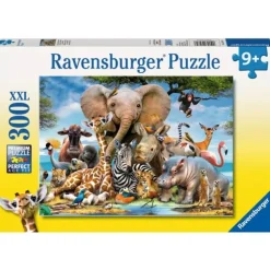 Ravensburger Puslespill 300XXL Brikker - Dyrene i Afrika