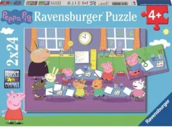 Ravensburger Puslespill 2x24 Brikker - Peppa Gris