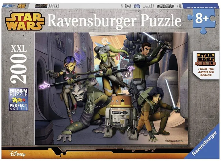 Ravensburger Puslespill 200XXL Brikker - Star Wars: Rebellion