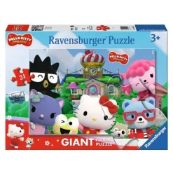 Ravensburger Stort Gulvpuslespill 24 Brikker - Hello Kitty Super Style!
