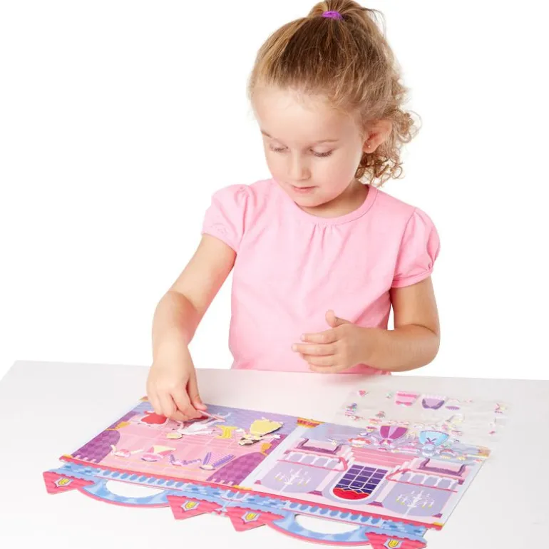 Reusable Puffy Stickers - Princess