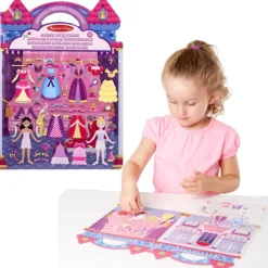 Reusable Puffy Stickers - Princess