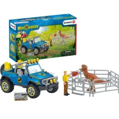 Schleich Dinosaurs - Terrengkjørretøy med Dino utpost