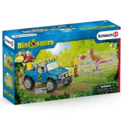Schleich Dinosaurs - Terrengkjørretøy med Dino utpost