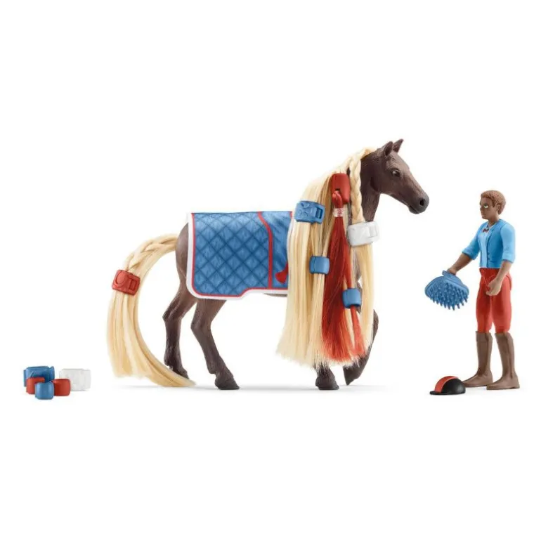 Schleich Horse Club Figur Startsett - Leo & Rocky
