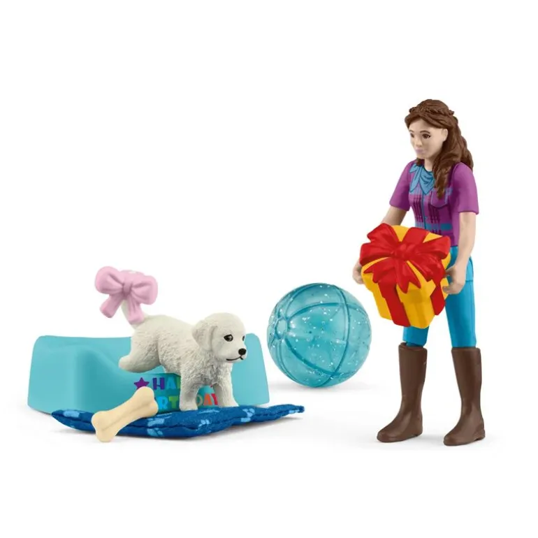 Schleich Pocket Sett: Bursdagsfest med Lisa