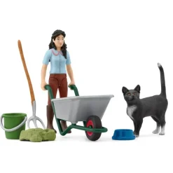 Schleich Pocket Sett: Måking og stelling med Emily