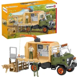 Schleich Wild Life - Stor Truck Berging av Dyr