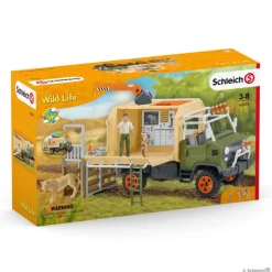 Schleich Wild Life - Stor Truck Berging av Dyr