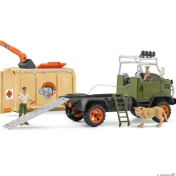 Schleich Wild Life - Stor Truck Berging av Dyr