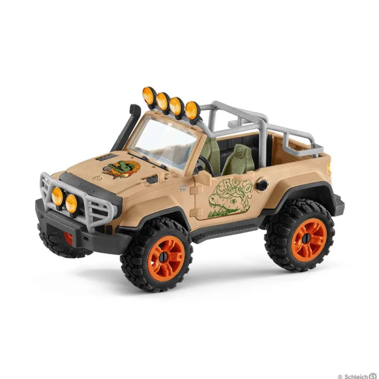 Schleich Wild Life - Terrengbil med vinsj