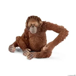 Schleich Wild Life figur - Orangutang hunn