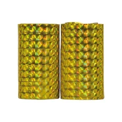 Serpentinere Holografisk Gull 2 pk