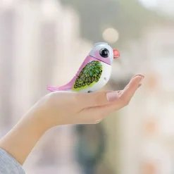 Silverlit Digibirds 2 - Hvit og rosa fugl med 50 melodier