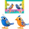 Silverlit Digibirds 2-Pakning - Sangfugler (blå og oransje)