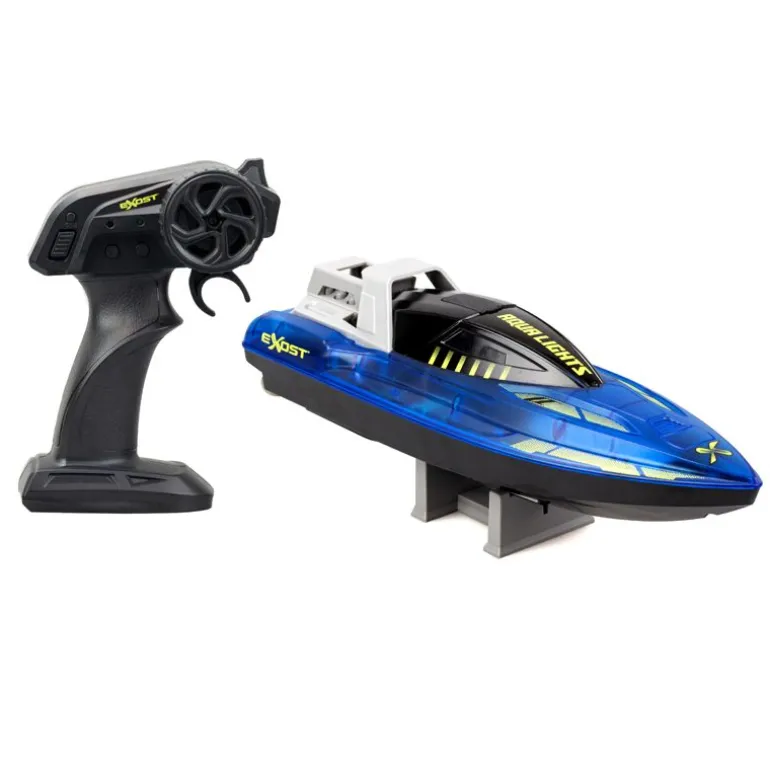 Silverlit Exost Radiostyrt Lekebåt - Aqua Lights