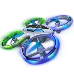 Silverlit Flybotic Drone m/ LED-lys - Neon Stunt