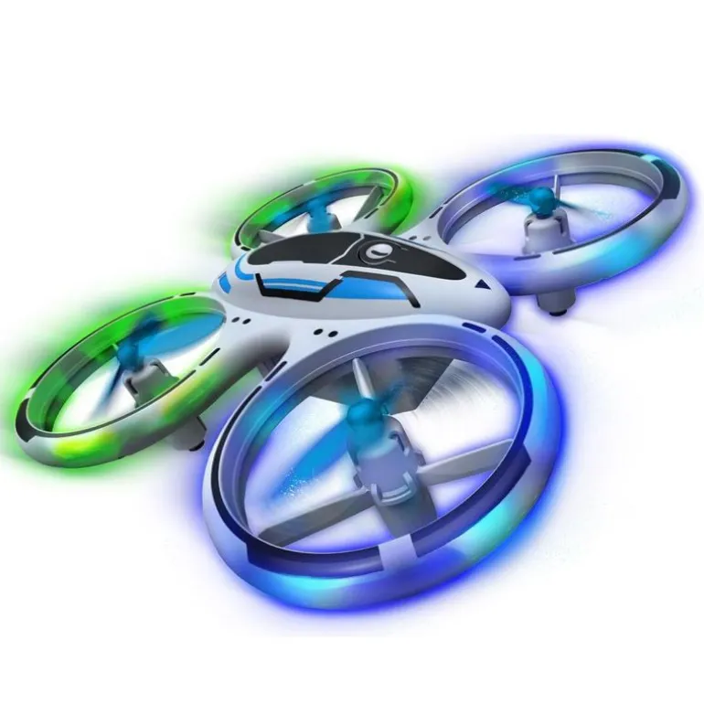 Silverlit Flybotic Drone m/ LED-lys - Neon Stunt