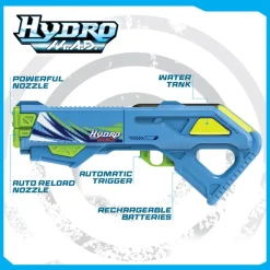 Silverlit Hydro M.A.D. Reload Vannblaster 500ml - Hvit