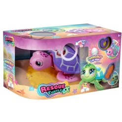 Silverlit Interaktiv Rescue Turtle m/ 3 babyskilpadder - Rosa