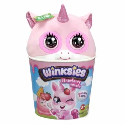 Silverlit Winksies Plysjbamse - Strawberry Unicorn