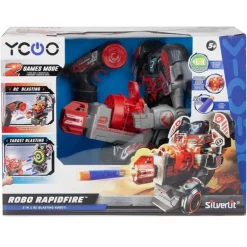 Silverlit Ycoo Blaster m/ 20 skumpiler- Robo Rapidfire
