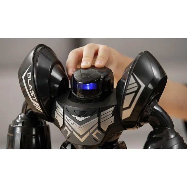 Silverlit Ycoo Programmerbar Robo Blast Robot 34cm - Svart