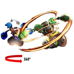 Silverlit Ycoo Robo Kombat Tornado Robotsett 2-Pakning - Grønn / Blå