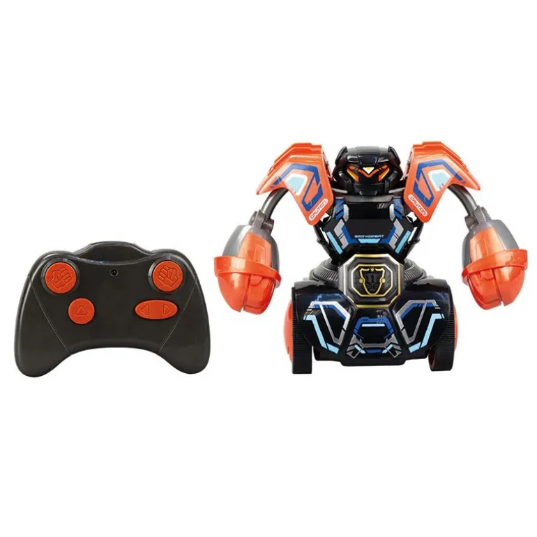 Silverlit Ycoo Robo Kombat Tornado Robotsett 2-Pakning - Svart / Rød