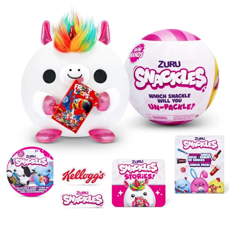 Snackles Mini Brands Overraskelsesplysj 11,5cm